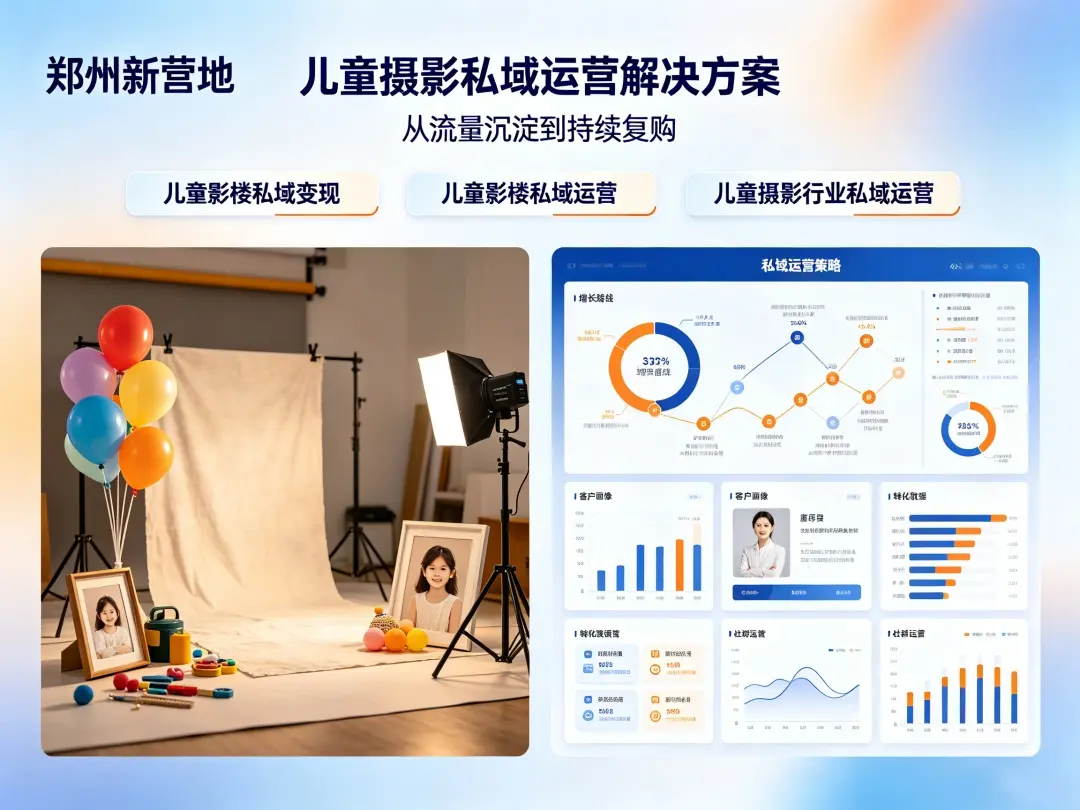 儿童影楼宝妈社群引流方案