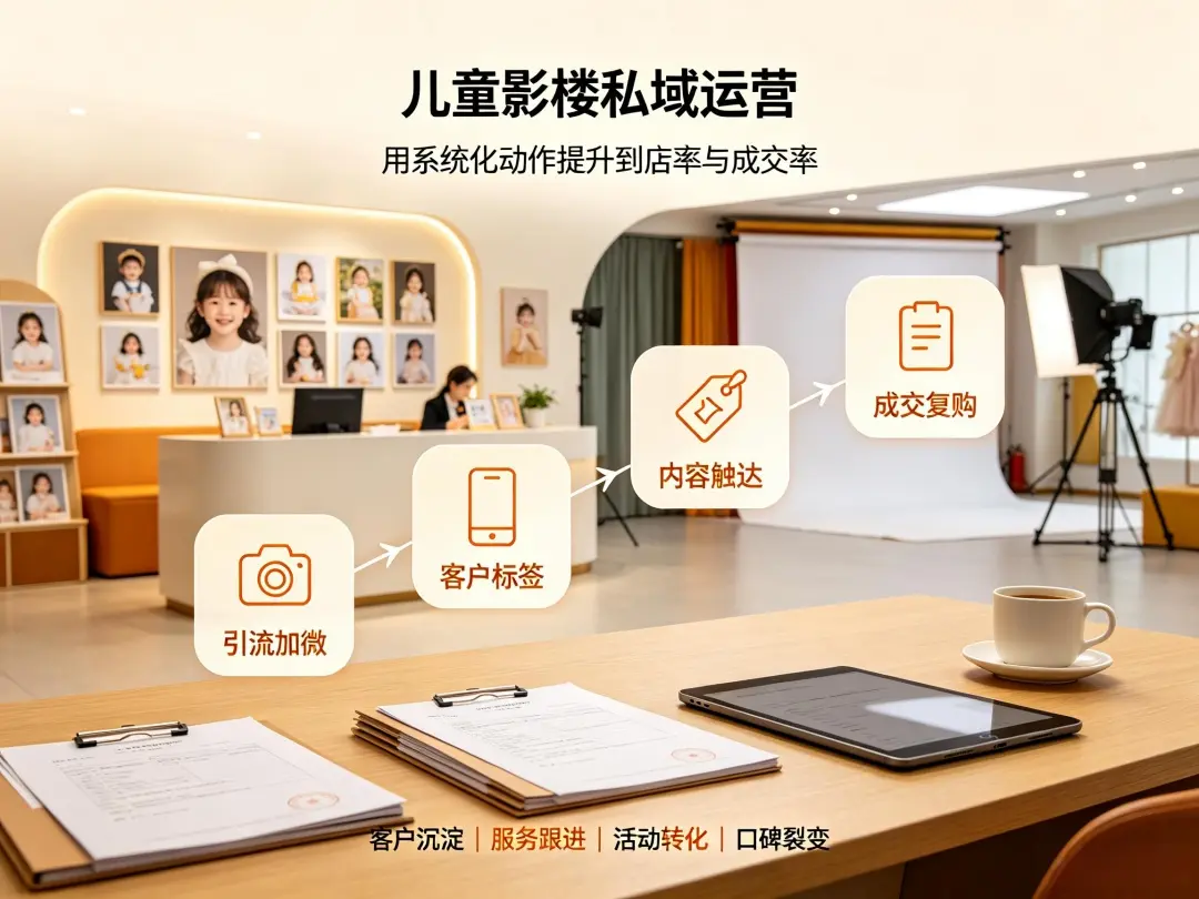儿童影楼异业合作私域获客渠道