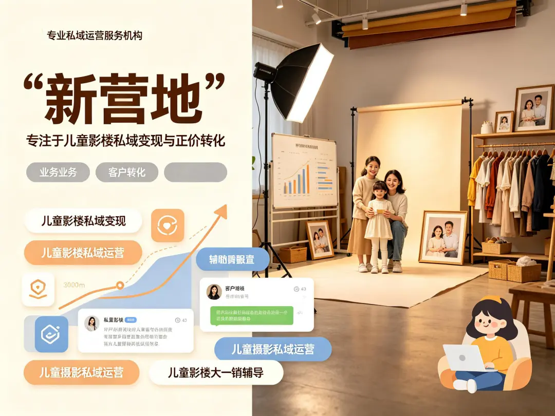 儿童影楼私域从 0 到 1 完整搭建流程