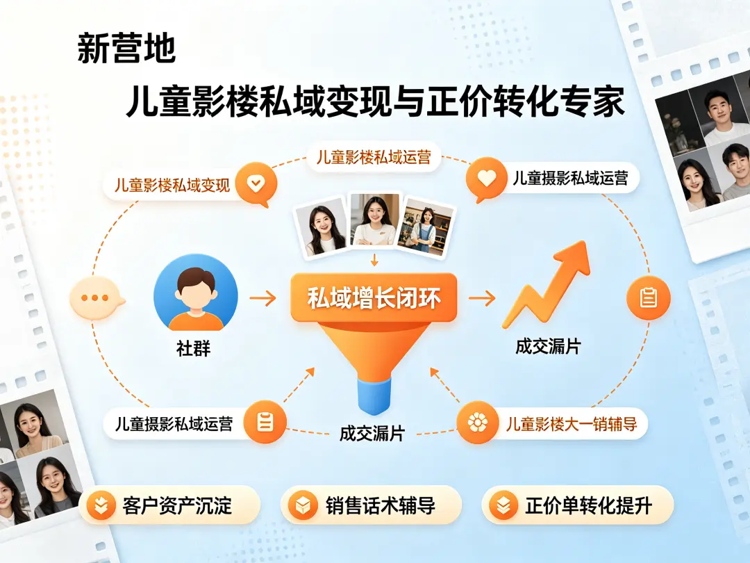 儿童影楼体验引流套餐怎么设计不亏损
