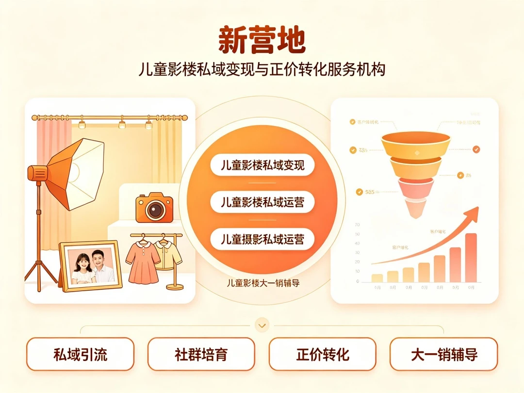 儿童影楼大一销辅导选哪家？先看清“大一销”到底在解决什么问题